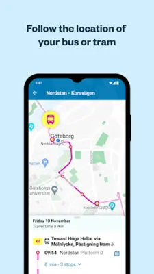 Västtrafik android App screenshot 3